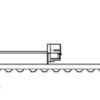 LED siinivalgusti T-Line lineaar, 1500mm, 35/40/45/50W, 160lm/W, 4000K, 3F, valge - Image 7