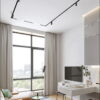 MAGNET LED siinivalgusti OSAKA 7W, 4000K, Ø45x145mm, must - Image 4