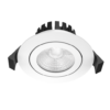 LED Süvisvalgusti suunatav ümar CL102 seeria, 13W, 3000K, 60°, IP65, Triac DIM, valge - Image 2