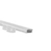 Alumiiniumprofiil 3m, pinnapealne 17 x 7mm, hõbe