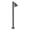 Aiavalgusti LUSTINO-P 80 GU10, 80cm, IP44, grafiithall