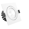 LED Süvisvalgusti suunatav ruut CL104 seeria, 8W, 4000K, 60°, IP65, Triac DIM, valge - Image 3