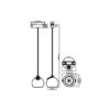 MAGNET SLIM LED rippsiinivalgusti MARS 10W, 4000K, 36°, valge - Image 2