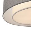 Laevalgusti BERGAMO 3xE27, Ø520x175mm, hall - Image 3