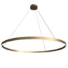 LED rippvalgusti RIM 81W, Ø1200mm, 3000K, 120°, messing