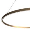 LED rippvalgusti RIM 81W, Ø1200mm, 3000K, 120°, messing - Image 3
