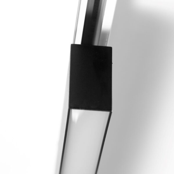 LED siinivalgusti Duo-Line lineaar 40W, 3500K, 120°, 1000mm, 3F, DALI DIM, must - Image 3