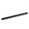 LED akustiline ripplineaarvalgusti DB160A 36W, CCT 3000K & 4000K, UGR<19, 1292x64x400mm, hall/must - Image 5