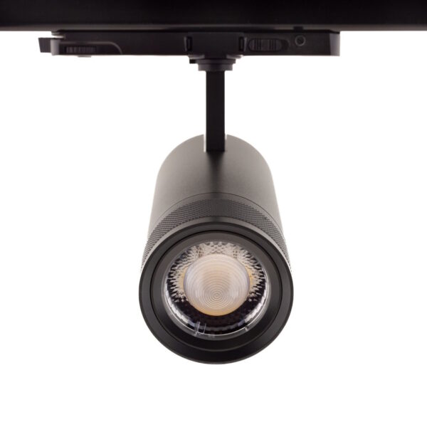 LED siinivalgusti NEW BONN ZOOM 30W, CCT 3000K-3500K-4000K, 15°-55°, korpusest dimmerdatav, 3F, must
