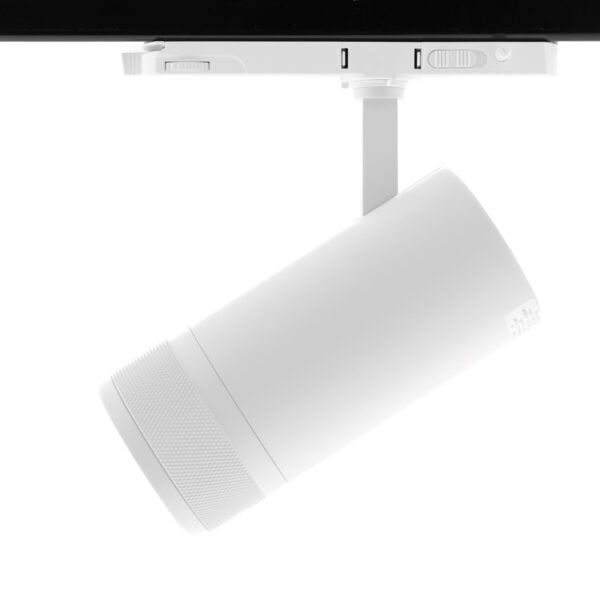 LED siinivalgusti NEW BONN ZOOM 30W, CCT 3000K-3500K-4000K, 15°-55°, korpusest dimmerdatav, 3F, valge - Image 2
