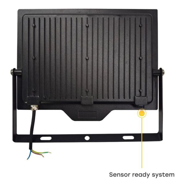 LED Prožektor OLLO 10W, 4000K, 1000lm, 110°, IP65, 101x72x28mm, must - Image 7
