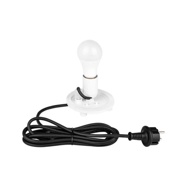 Aiavalgusti BALL E27 maasse torgatav, Ø35cm, IP65, 3m kaabel, valge - Image 6
