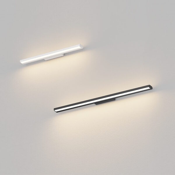LED Peeglivalgusti ML39 seeria, 10W, 3000K/4000K/5700K, 110°(üles)/110°x5°(alla), IP54, 30x86x600mm, valge - Image 4