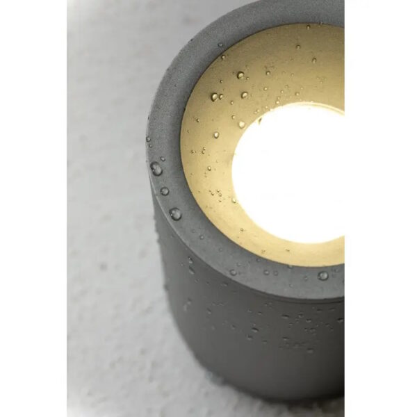 Pinnavalgusti SENSA AQUA GU10, IP54, Ø85x115mm, hall - Image 2