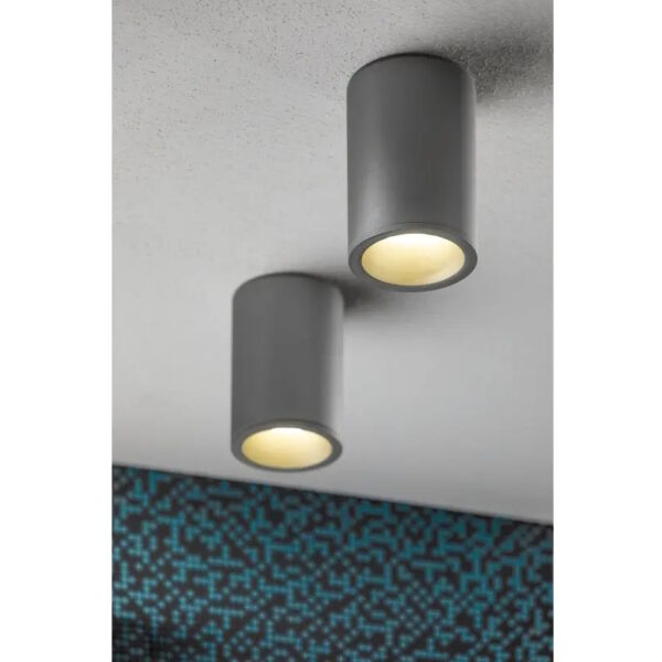 Pinnavalgusti SENSA AQUA GU10, IP54, Ø85x115mm, hall - Image 4