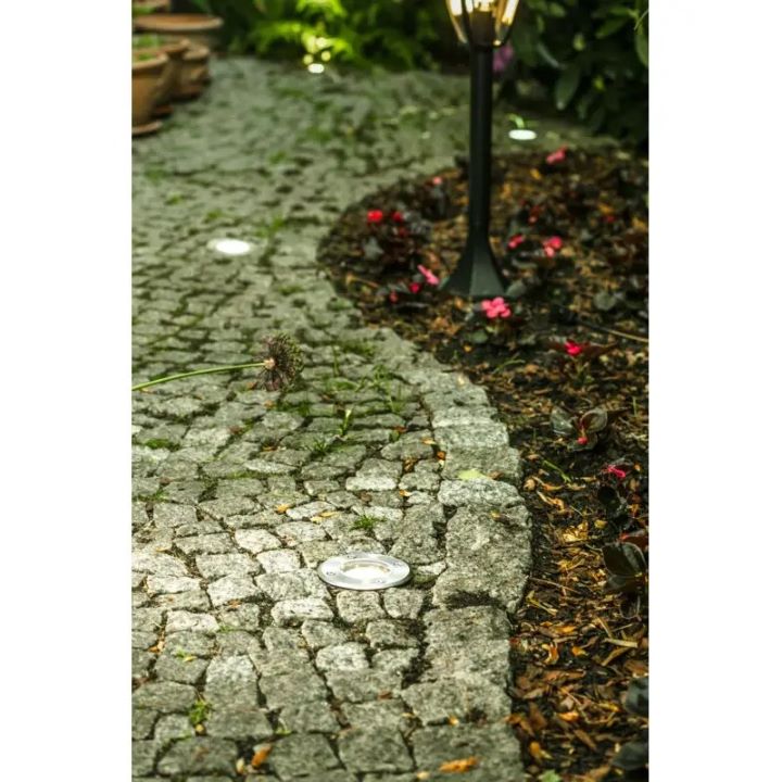 Süvistatav välisvalgusti maasse ALFA MINI ümar, GU10, IP67, inox - Image 2