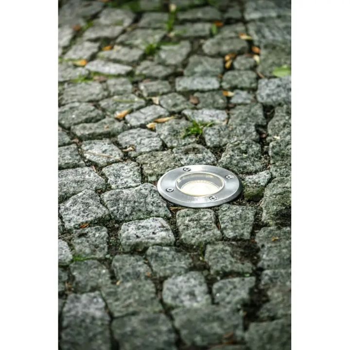 Süvistatav välisvalgusti maasse ALFA MINI ümar, GU10, IP67, inox - Image 3