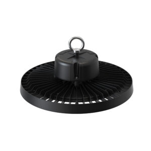 UFO Highbay Light Solis, võimsus valitav 150-200W vahel, 4000K, 150lm/W, 120°, 1-10V DIM, must