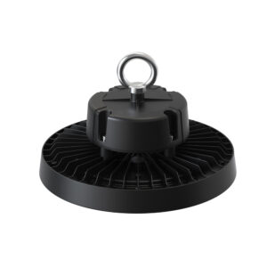 UFO Highbay Light Solis, võimsus valitav 100-150W vahel, 4000K, 150lm/W, 120°, 1-10V DIM, must