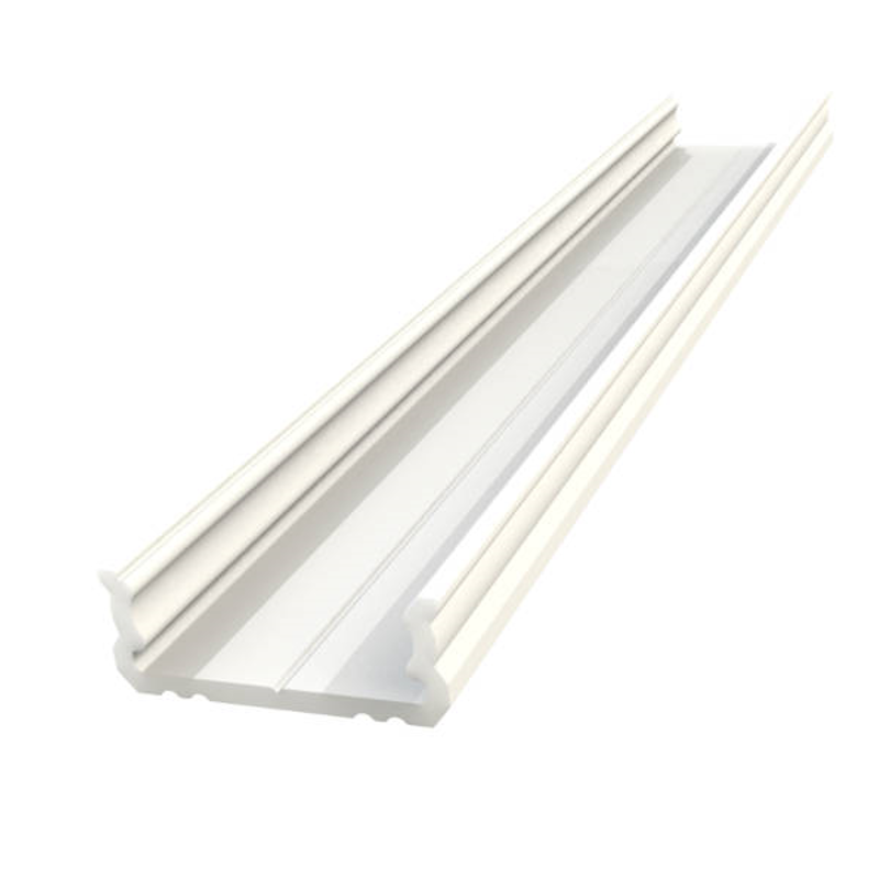 Alumiiniumprofiil GLS1 2m pinnapealne 6,1x16x2020mm, valge