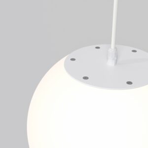 Välisrippvalgusti ERDA E27, Ø300x1500mm, IP54, valge