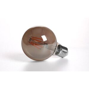 Pirn LED E27 Smoked G80, 6W, 2200K, 600lm, 360°