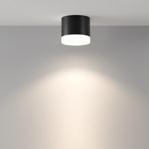Laevalgusti PAULINE GX53, IP44, Ø82x70mm, must