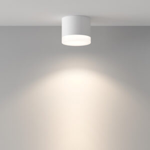 Laevalgusti PAULINE GX53, IP44, Ø82x70mm, valge