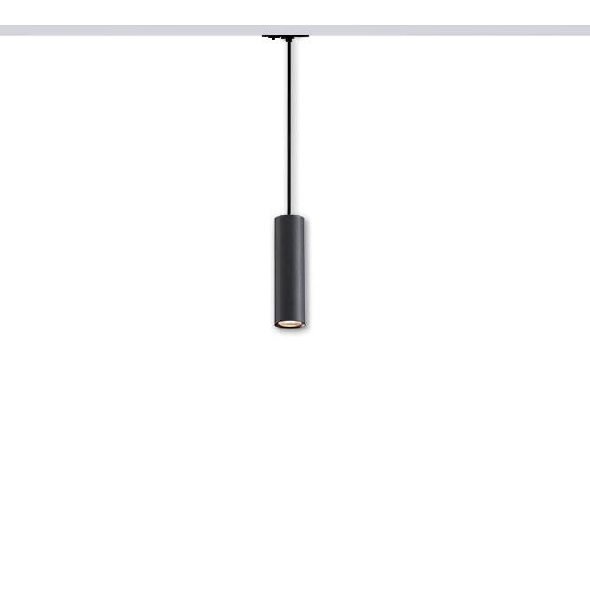 Rippsiinivalgusti HARTHA, GU10, Ø53x200mm, 1F, must