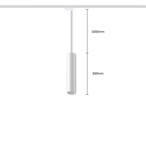 Rippsiinivalgusti HARTHA, GU10, Ø53x300mm, 3F, valge