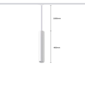 Rippsiinivalgusti HARTHA, GU10, Ø53x400mm, 1F, valge