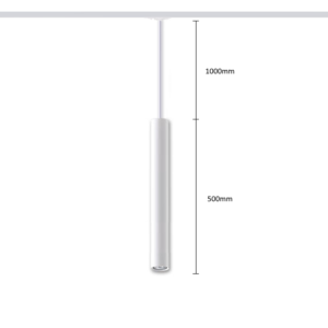 Rippsiinivalgusti HARTHA, GU10, Ø53x500mm, 1F, valge