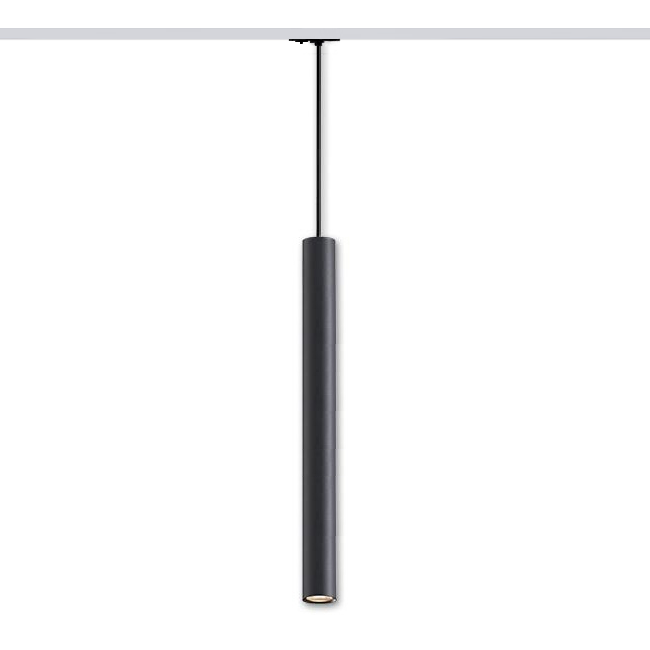 Rippsiinivalgusti HARTHA, GU10, Ø53x600mm, 1F, must