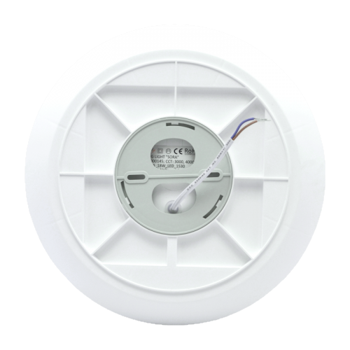 LED plafoonvalgusti SORA ümar 18W, 3000K/4000K/6000K, IP54, valge - Image 5