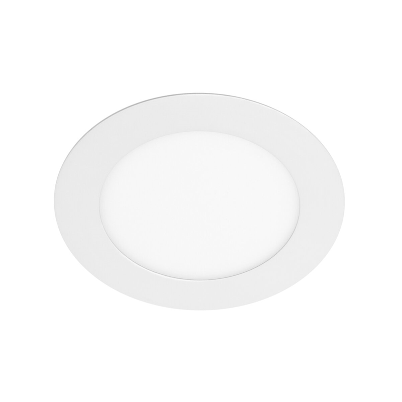 LED süvisvalgusti ORIS PLUS ümar 7W, 4000K, 560lm, 120°, IP44, valge