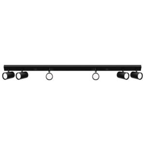 Laevalgusti suunatav RICHI, GU10x6, 6-ne spot, must