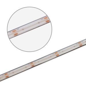 LED riba HT940 COB 14,4W/m, 24V, 4000K, 90lm/W, 110°, 100°C (kuumakindel), IP68, lõige 5cm, 5000x11x5mm