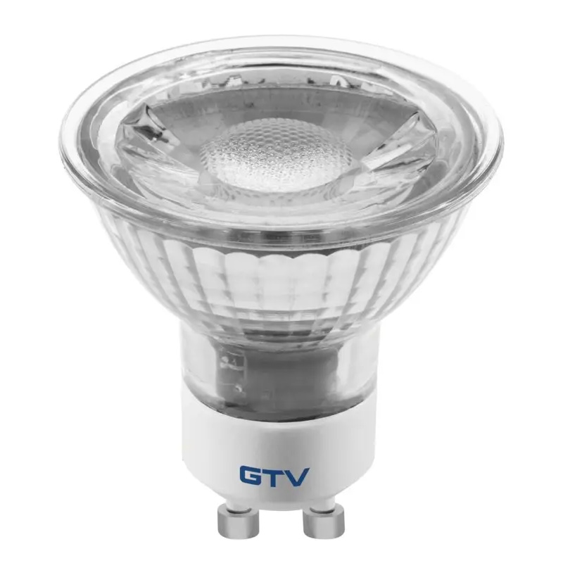 LED pirn GU10, 5W, 400lm, 3000K, 45°
