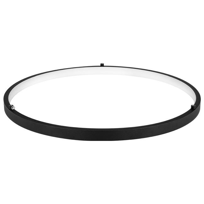 LED rippvalgusti LYNX 32W/64W kahe rõngaga + pult, Ø600mm, 3000K/4000K/6500K, 120°, must - Image 3