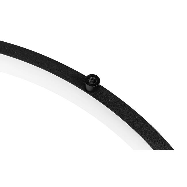 LED rippvalgusti LYNX 32W/64W kahe rõngaga + pult, Ø600mm, 3000K/4000K/6500K, 120°, must - Image 5